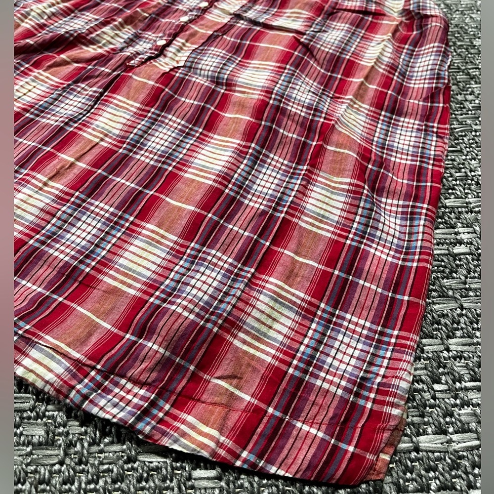 Ardene | Pink Plaid Lightweight Tank - Picture 2 of 13